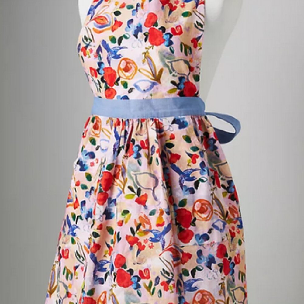 ANTHROPOLGIE - Luna Floral Apron NWOT - SOLD OUT!!
